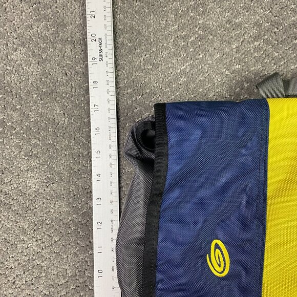 TImbuk2 Swig Urban Laptop Backpack Messenger Bag Shoulder Dust Blue Reso Yellow - Picture 11 of 11